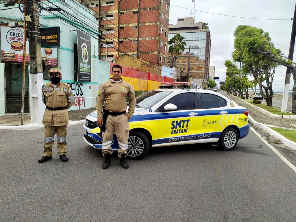 170 anos de Aracaju: SMTT atua para organizar o trânsito no entorno da Praça Fausto Cardoso, neste sábado, 8 - SMTT Aracaju